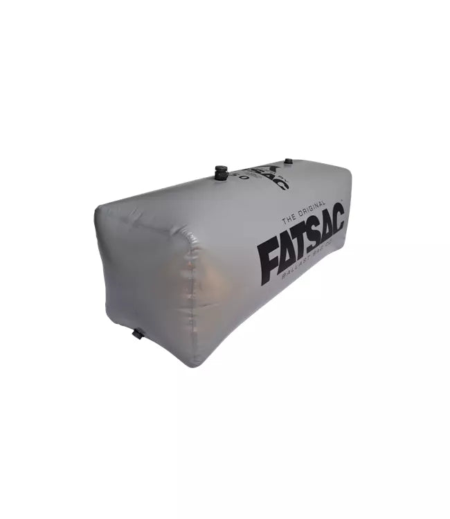 Fatsac Centre 750lb High Flow grey ballast bag with 1.5 inch hose fittings for faster ballast fill rates