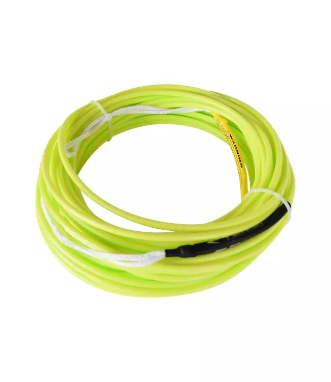 Barefoot International Volt Spectra Rope with PVC and Foam Core - 70ft volt yellow PVC coated floating barefoot rope