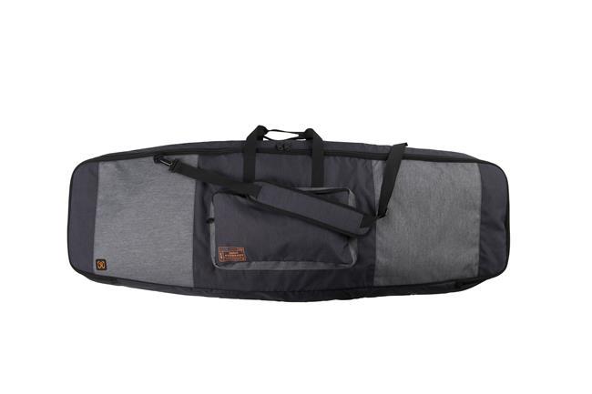 Ronix Batallion Padded Wakeboard Bag – top-down view of the durable shell with external accessory pocket