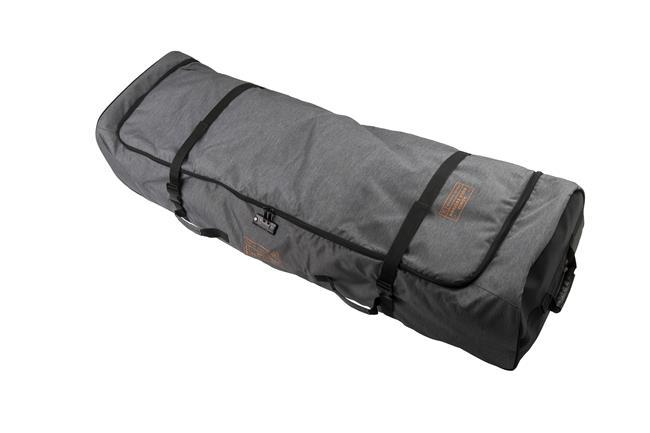 Ronix Links Padded Wheelie Wakeboard Bag – primary view of the wheeled wakeboard travel bag with TSA lock
