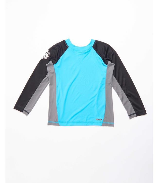 Ripcurl Driven Box Boys Long Sleeve Rashy (2021) - Waterskiers World