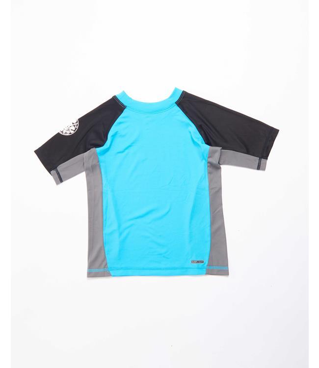 Ripcurl Driven Box Boys Short Sleeve Rashy (2021) - Waterskiers World