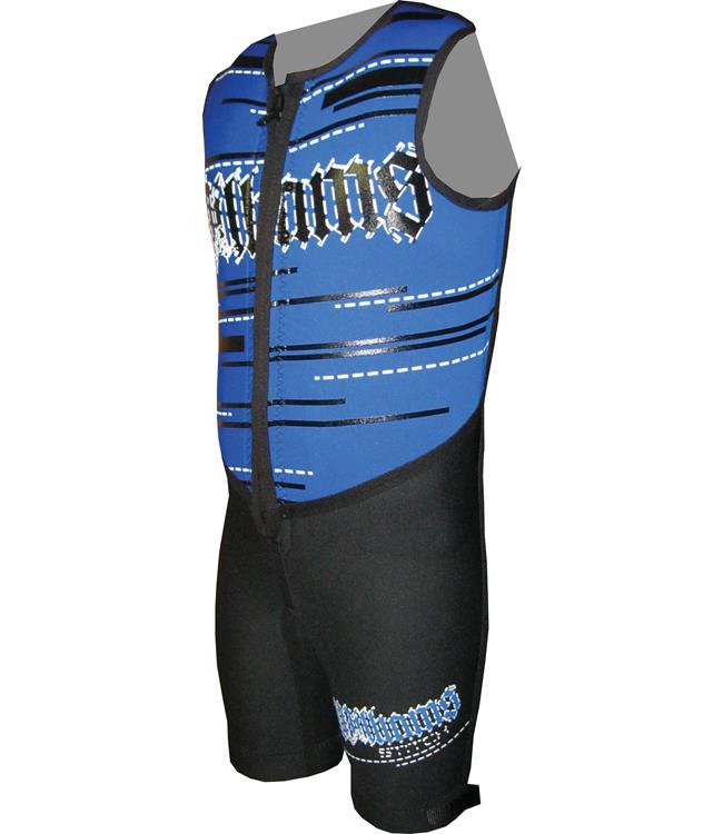 Williams Stitch Youth Buoyancy Suit - BLUE