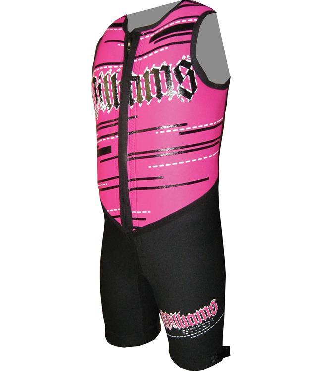 Williams Stitch Youth Buoyancy Suit - PINK 