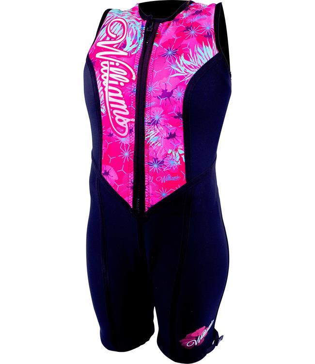 Williams Eden Womens Buoyancy Suit (2019) - Pink