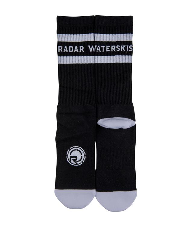 Radar Crew Socks - Black - Waterskiers World
