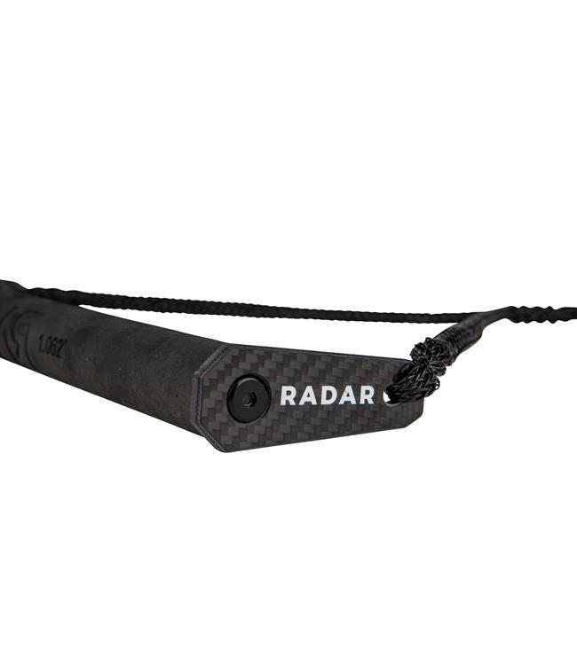 Radar Vapor Carbon Bar Lock 13'' Slalom Water Ski Handle - Waterskiers World