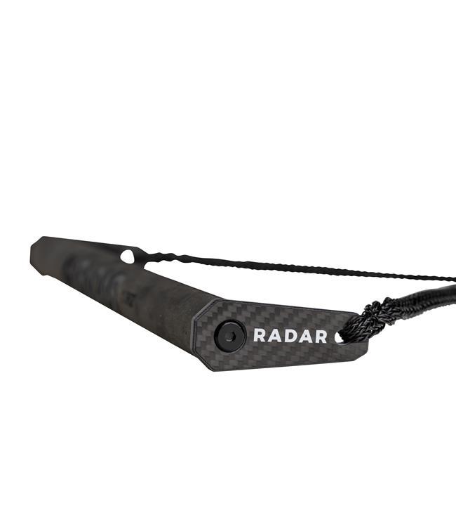 Radar Vapor Carbon Bar Lock 13'' Slalom Water Ski Handle - Waterskiers World