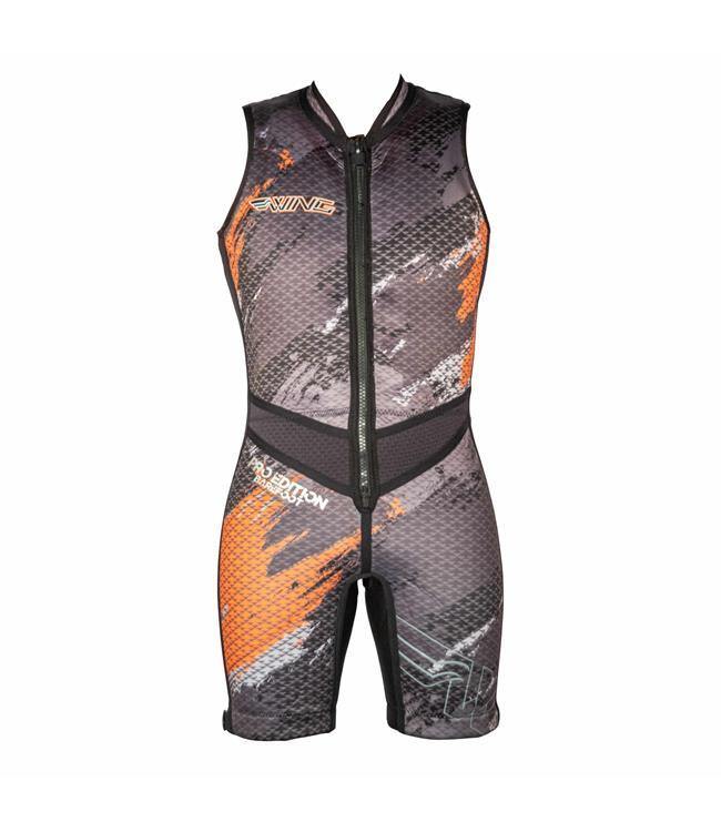 Wing Keenan Derry Pro Barefoot Suit (2022) - ORANGE - Waterskiers World