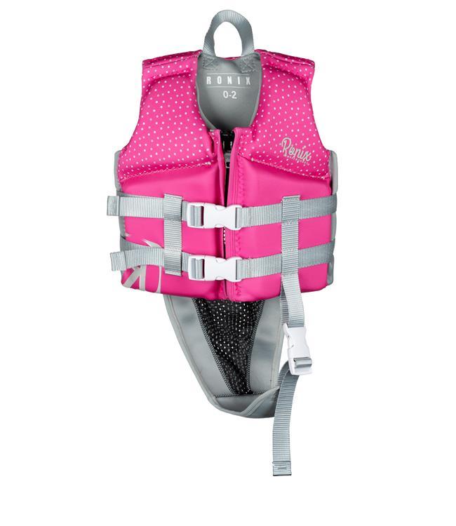 Ronix August Girls Life Vest (2021) - Pink - Waterskiers World