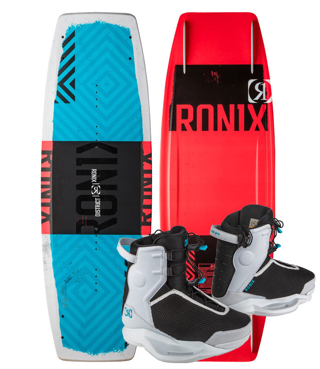 Ronix Junior District Wakeboard with Vision Pro Boots (2022) - Waterskiers World