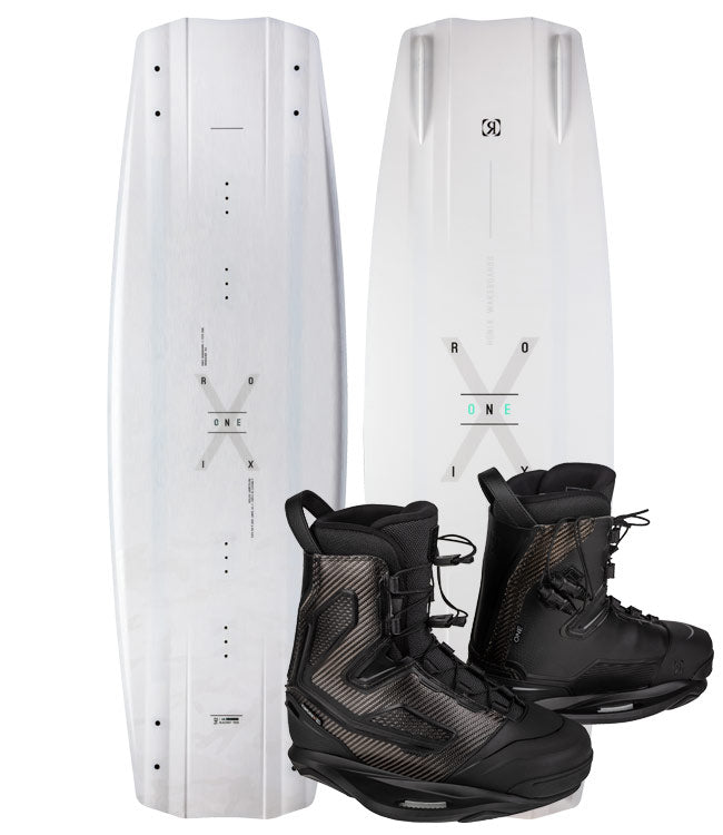 Ronix One Blackout Wakeboard Package with One Carbitex Boots (2022) - Waterskiers World