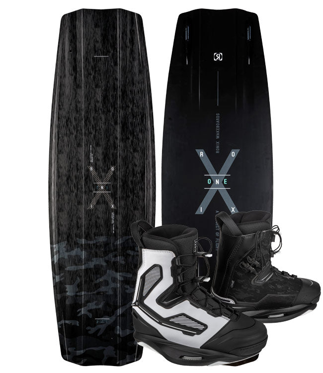 Ronix One Time Bomb Wakeboard Package with One Boots (2022) - Waterskiers World
