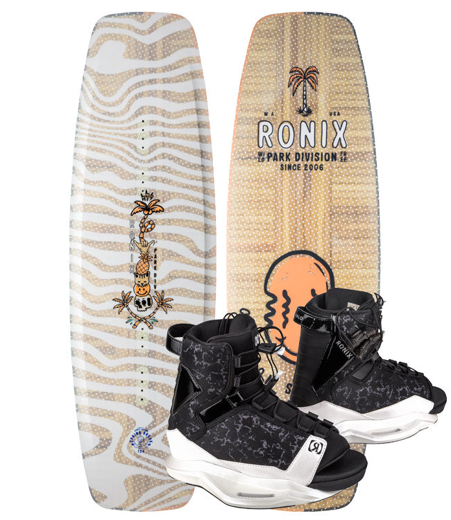 Ronix Spring Break Wakeboard Package with Halo Boots (2022) - Waterskiers World