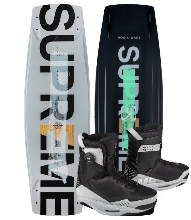 Ronix Supreme Wakeboard Package with Supreme Boots (2022) - Waterskiers World