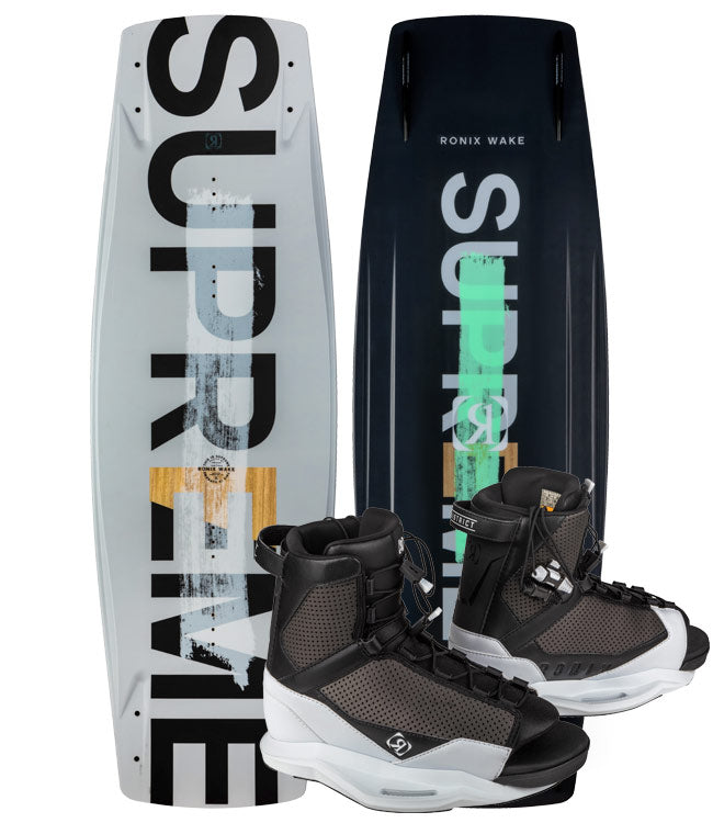 Ronix Supreme Wakeboard Package with District Boots (2022) - Waterskiers World