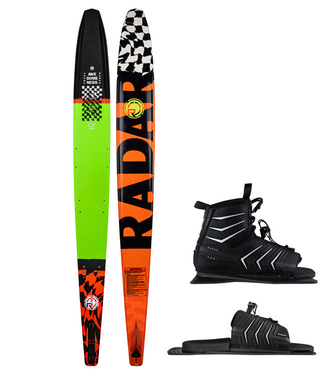 Radar TRA Boys Slalom Ski with TRA Boot & ARTP (2022) - Waterskiers World