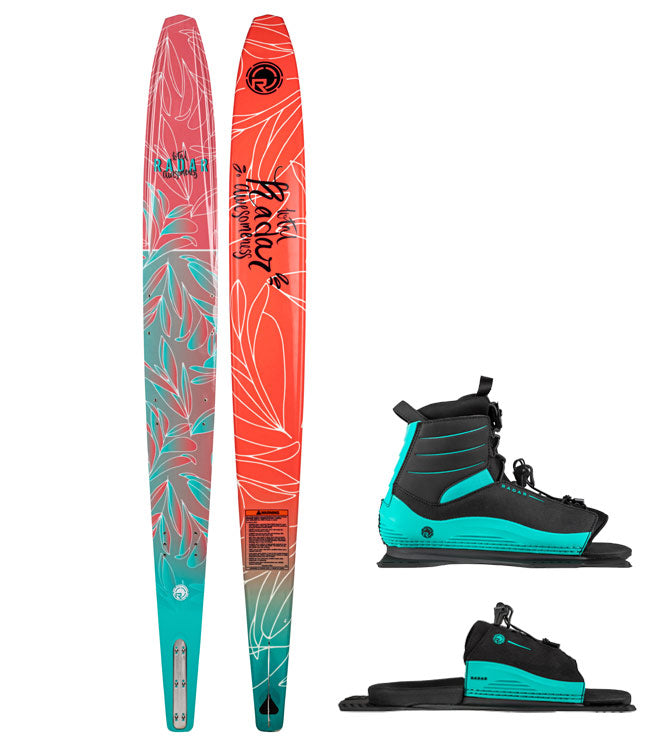 Radar TRA Girls Slalom Ski with Lyric Boot & ARTP (2022) - Waterskiers World