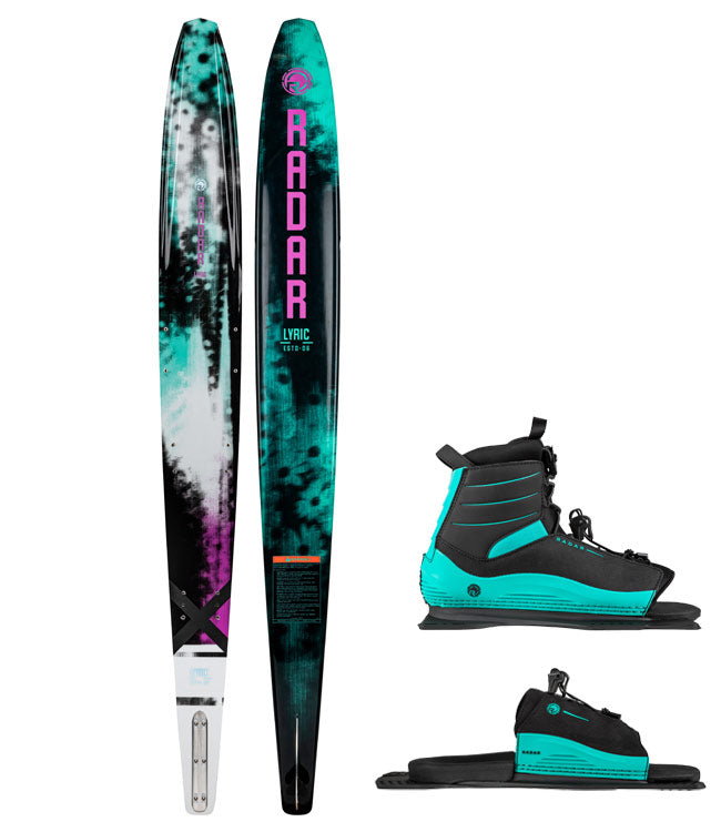 Radar Lyric Slalom Ski with Lyric Boot & ARTP (2022) - Waterskiers World