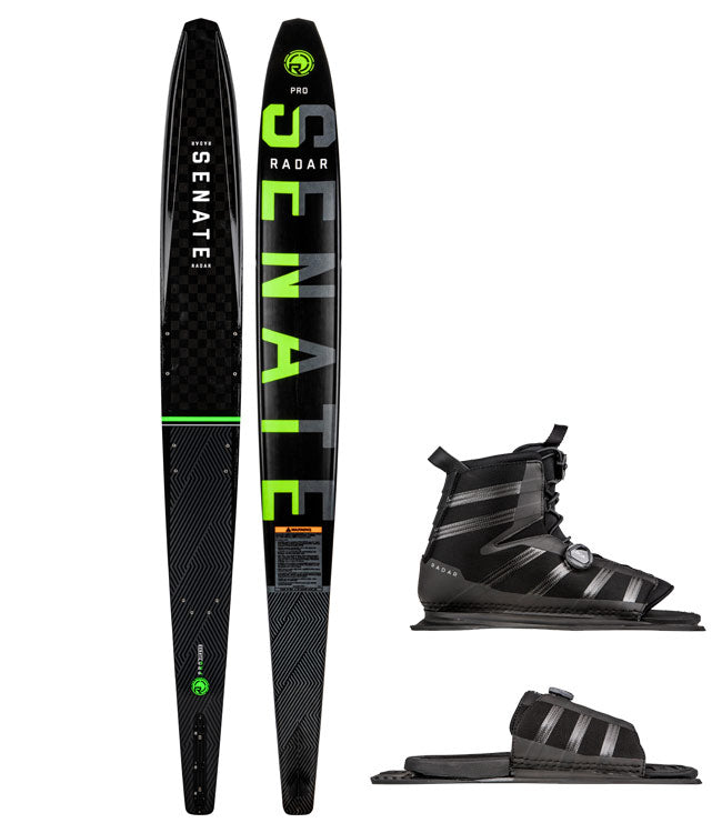 Radar Senate Pro Slalom Ski with Vector BOA Boot & BOA RTP (2022) - Waterskiers World