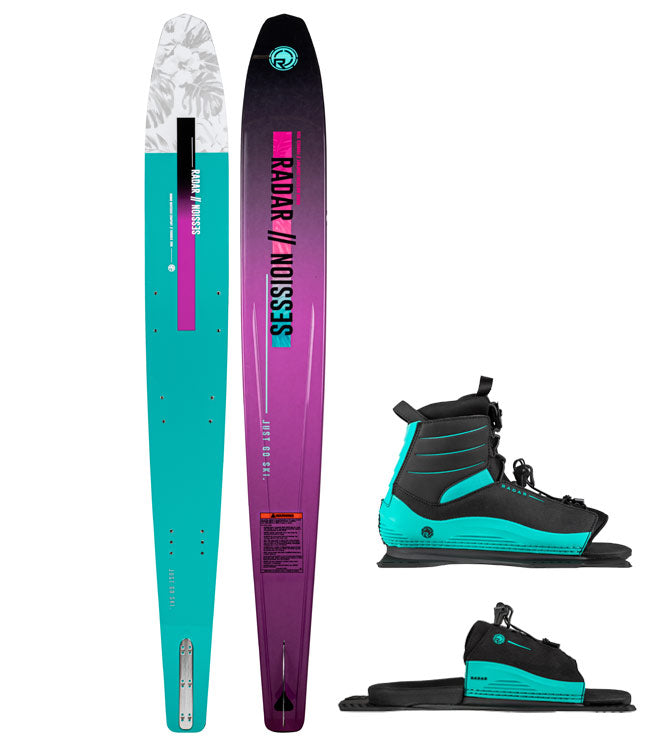 Radar Womens Session Slalom Ski with Lyric Boot & ARTP (2022) - Waterskiers World