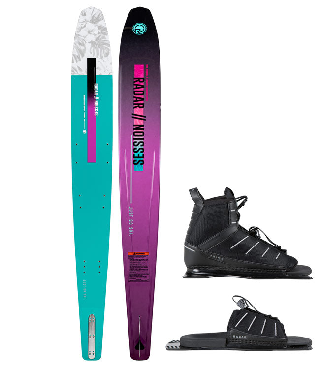 Radar Womens Session Slalom Ski with Prime Boot & ARTP (2022) - Waterskiers World