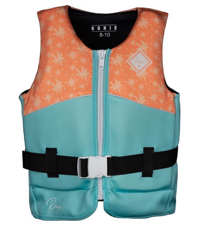 Ronix Laguna Girls Life Vest (2022) - Peach - Waterskiers World