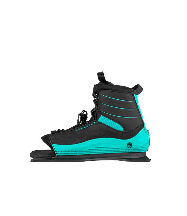 2022 Radar Women's Lyric ARTP Slalom Water Ski Boot - Mint/Black Feather Frame