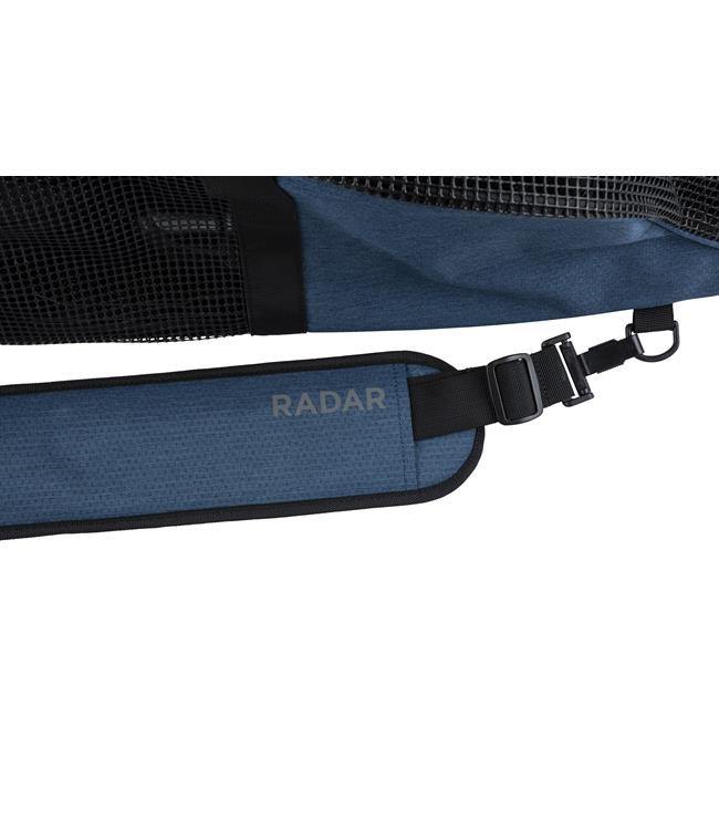 Radar Padded Slalom Ski Bag shoulder strap detail — padded carry strap for one-handed transport
