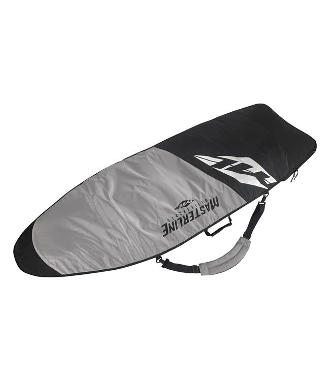 Masterline Deluxe Wakesurf Cover - reinforced tail detail showing side-zipper finish