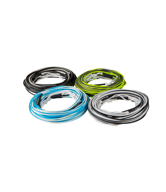 Ronix R8 Floating Mainline - three-quarter angle of full group of colourway options together