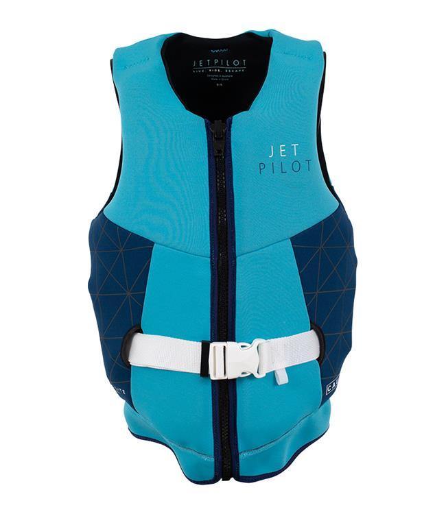 Jetpilot The Cause Womens Life Vest (2021) - Blue - Waterskiers World
