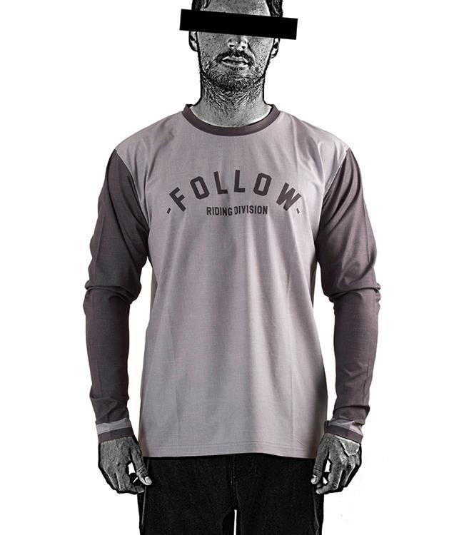Follow Hydro Long Sleeve Tee (2022) - Grey - Waterskiers World