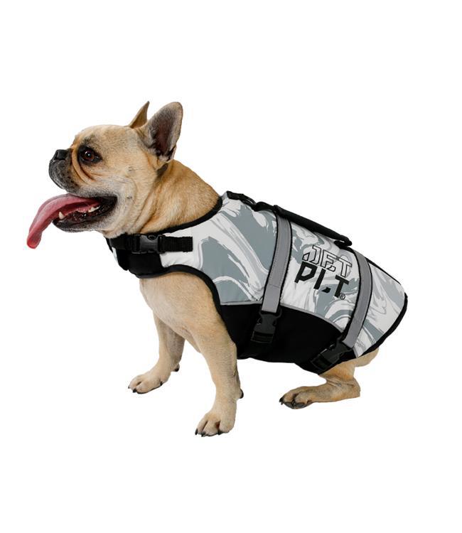 Jetpilot Dog Life Vest - White - Waterskiers World