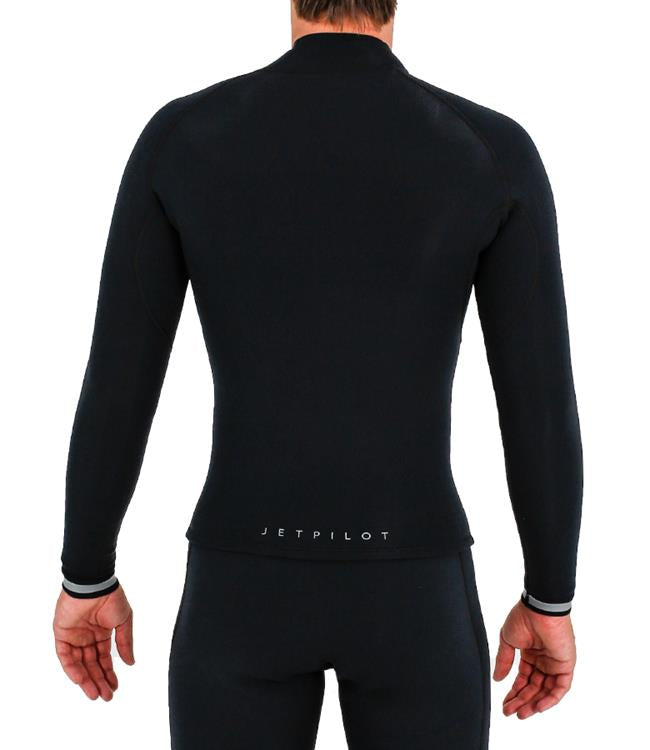 Jetpilot Flight Front Zip Long Sleeve Heater Top (2022) - Waterskiers World