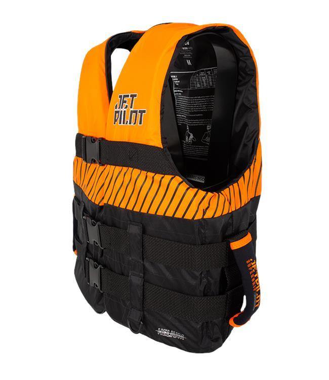 Jetpilot Helium Nylon Life Vest (2022) - Orange - Waterskiers World