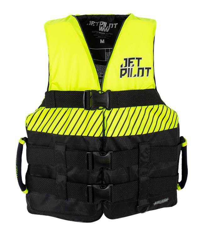 Jetpilot Helium Nylon Life Vest (2022) - Yellow - Waterskiers World
