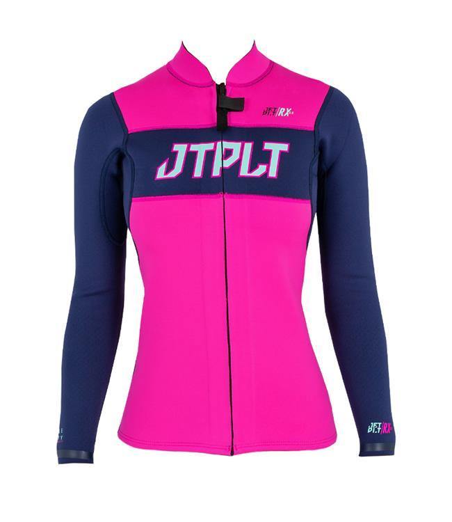 Jetpilot RX Ladies Jacket (2022) - Navy/Pink - Waterskiers World