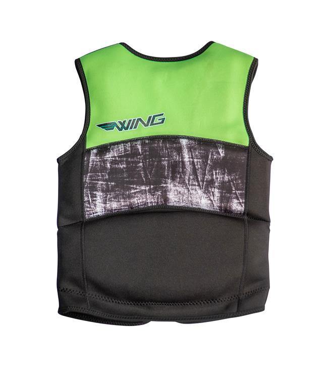 Wing Realm Boys L50 Life Vest (2021) - Lime - Waterskiers World