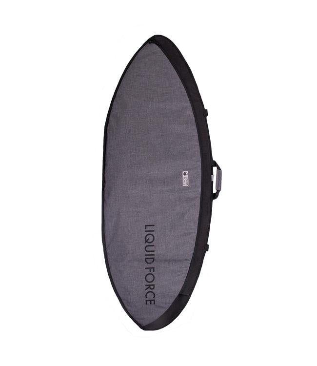 Liquid Force Skim Day Tripper Board Bag - 1200D polyester skim wakesurf bag with armor plates and rail saver