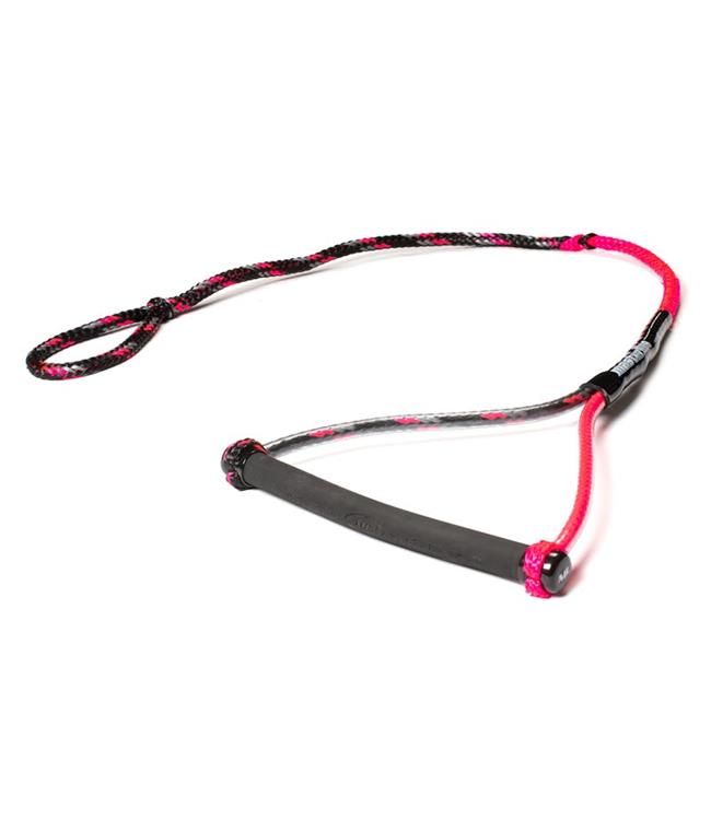 Masterline Pro-Tect Custom Radius Handle - black silver and pink colourway view of the radius slalom handle