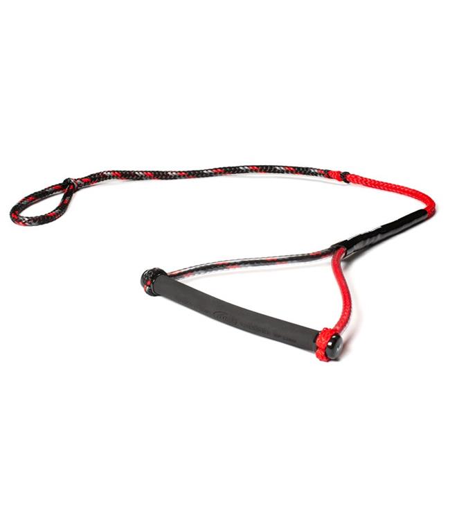 Masterline Pro-Tect Custom Radius Handle - black silver and red colourway view of the radius slalom handle