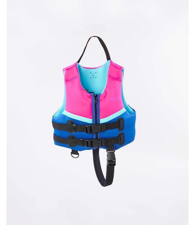 Ripcurl Omega Girls Life Vest (2022) - Pink - Waterskiers World