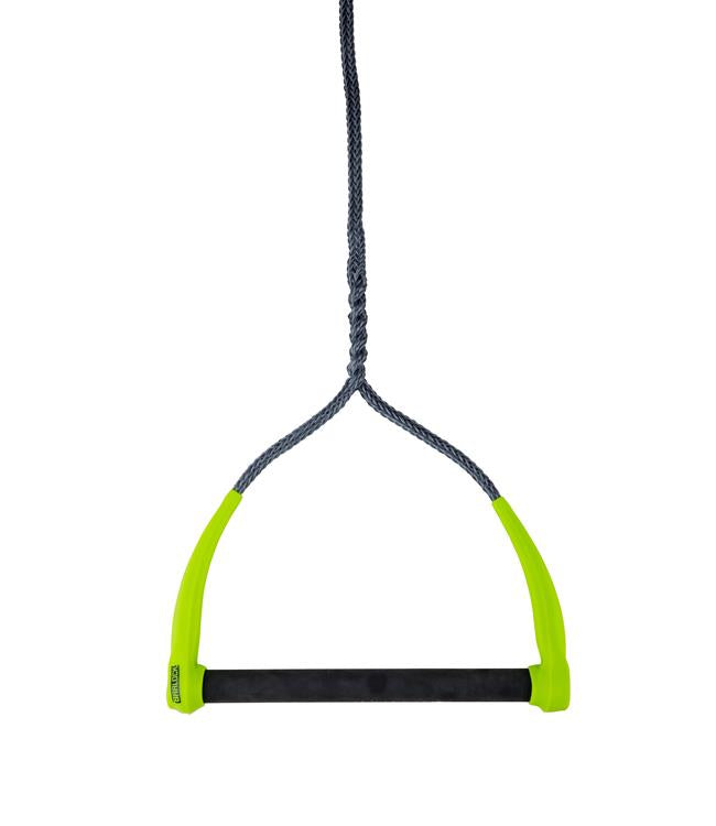 Radar Vapor Barlock 13'' Slalom Handle - top view showing the silicone end cap and bar profile