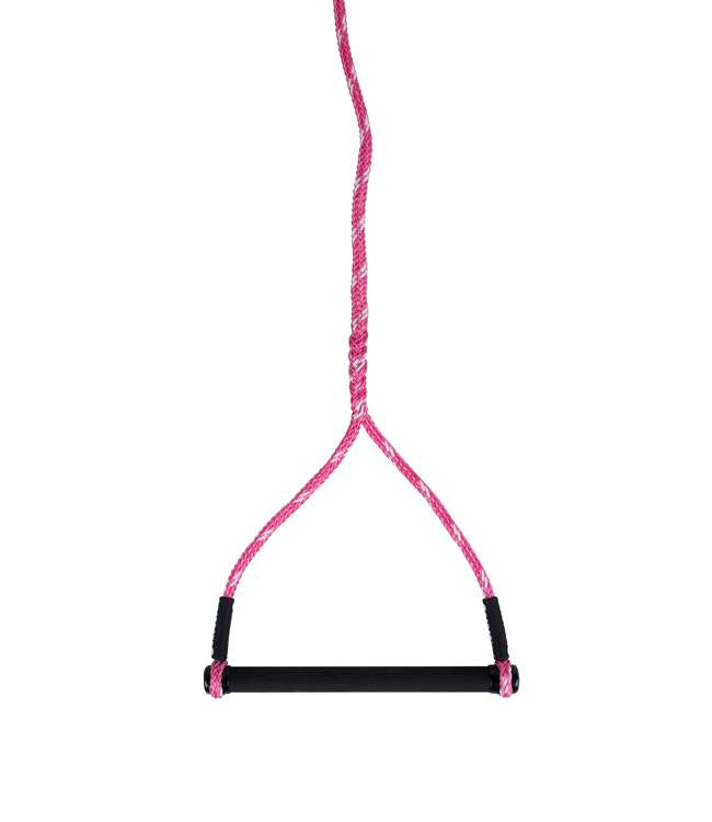 Radar Vapor Womens Slalom Handle - top view showing the 12" bar profile and silicone end caps