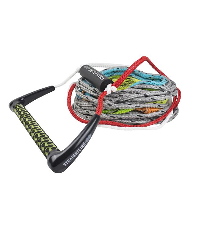 Straightline Team EVA Long V Rope & Handle - alternate view showing the EZYUP float and PVC tubing