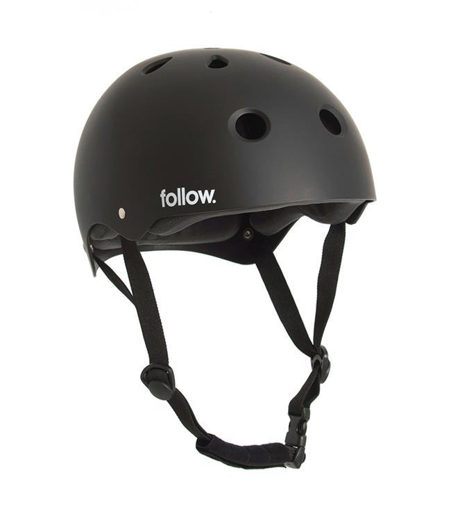 Follow Safety First Wake Helmet - Black - Waterskiers World