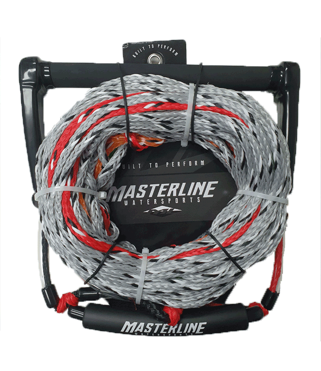 Masterline Performance Long V Handle & 8 Loop Rope - animated view of the long V section and 8-loop rope