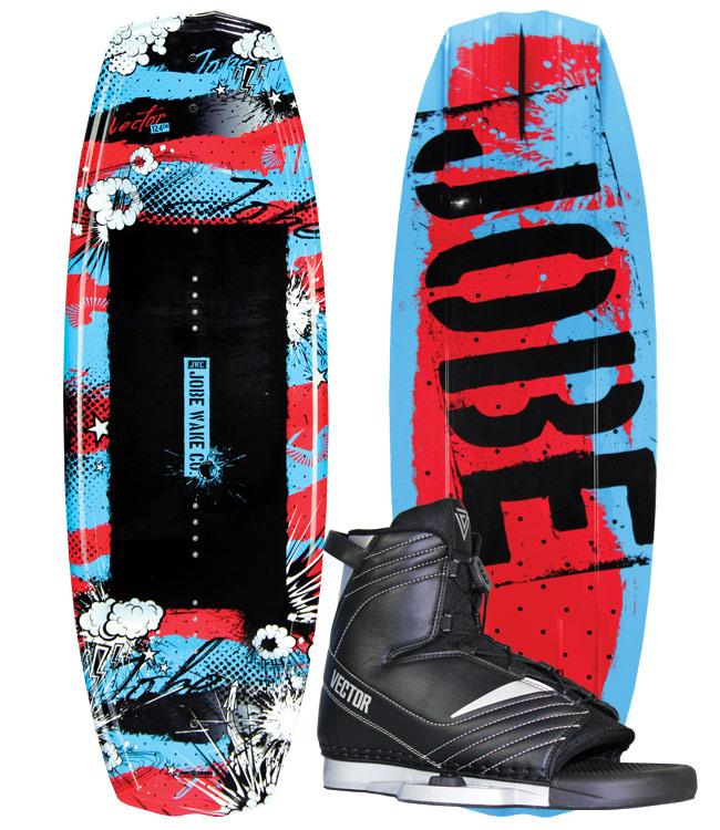 Jobe Vector Kids Wakeboard with Vector Boots (2021) - Waterskiers World