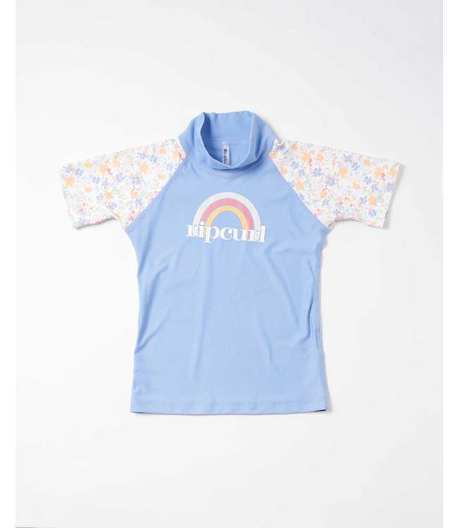 Ripcurl Golden Ditzy Girls Short Sleeve UV Tee (2022) - Waterskiers World